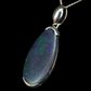 Sterling Silver Black Opal Pendant