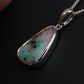 Sterling Silver Boulder Opal Pendant