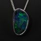 Sterling Silver Boulder Opal Pendant