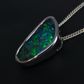 Sterling Silver Boulder Opal Pendant