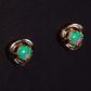 14K Yellow Gold Light Opal Earrings