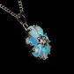 Sterling Silver Light Opal Pendant