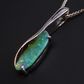 Sterling Silver Boulder Opal Pendant