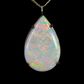9K Yellow Gold Light Opal Pendant