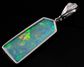 18K White Gold Light Opal Pendant  / Enhancer