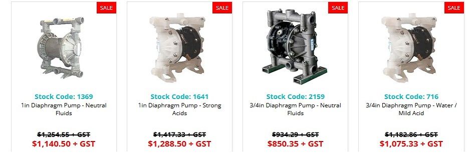 Air Diaphragm Pumps