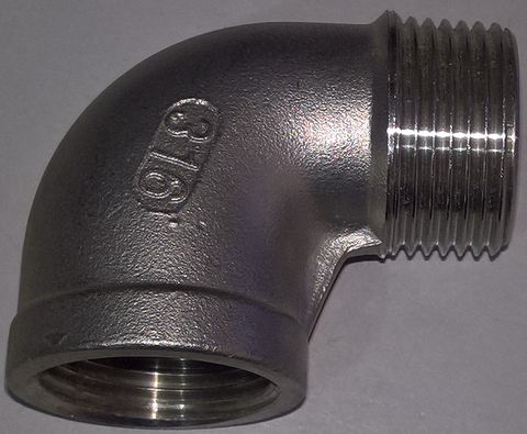 Street Elbow 90° M & F 4" - S/s (npt)