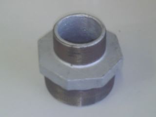 Reducing Nipple 2.5"x2" (65x50mm) -galv.