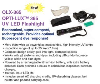 Uv Led Flashlight - Opti - Lux 365