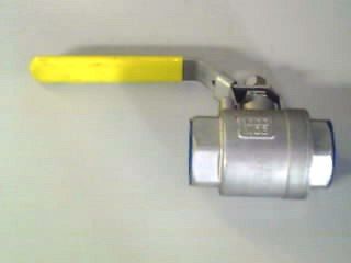 Ball Valve  F F (1/4" 6mm) - Lever Ss