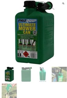 Jerry Can Plastic 5l Green - 2 Stroke