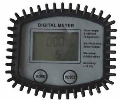 Flowmeter 1/2in (13mm) Digital - Oils