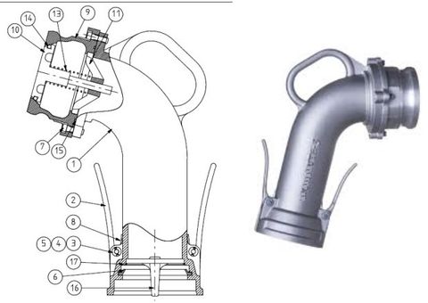 Elbow Vapour Recovery