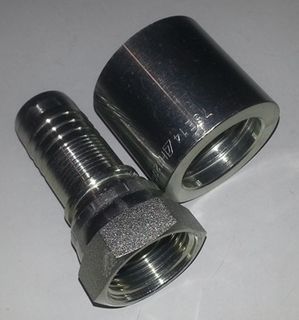 Crimp Fitting (1" Bsp Female X 1" Hose)