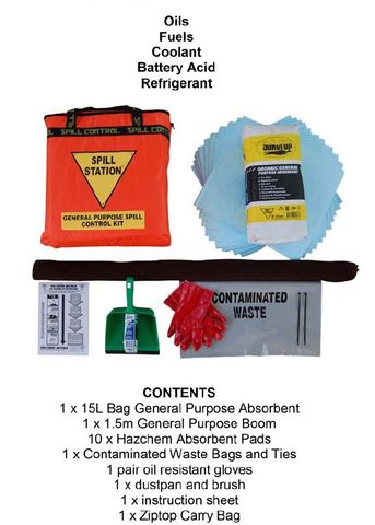 Oil & Fuel Spill Kit - Eco Truck (32 L)