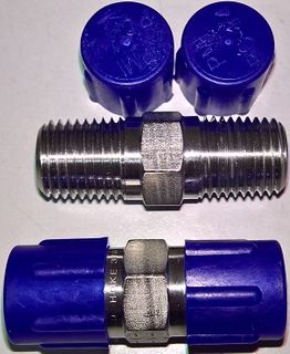 Hex Nipple 1/4" (6.35mm) - S/s 3000 Npt