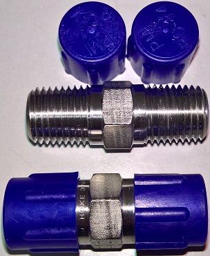 Hex Nipple 1/4" (6.35mm) - S/s 3000 Npt