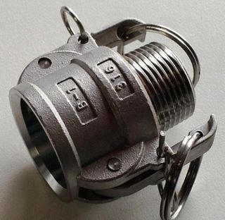 Camlock B - Coupler (1" - 25mm) -s/s