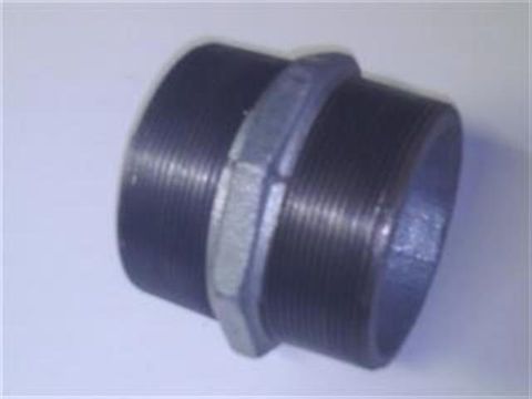 Hex Nipple 3" (80mm) - Galv Bsp