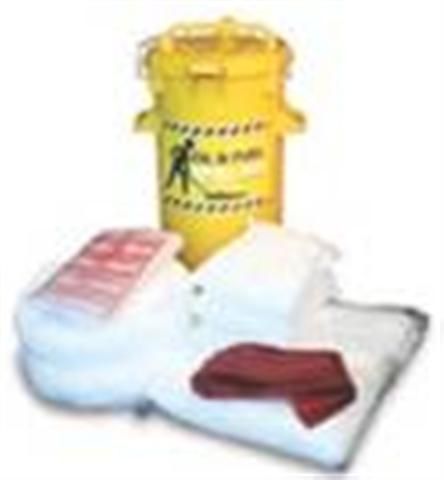 Oil & Fuel Spill Kit-wall Mounted (75 L)