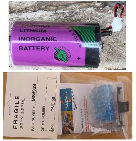 Battery For Mcn Flowmeter