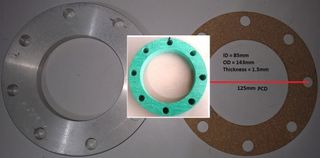 Gasket    T T M A   Flange Style (3in)