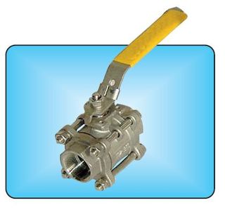 Ball Valve  F F  (3/4in 19mm) 3 Piece