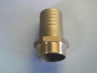 Brass Hosetail 3" (3" Bsp X 3" H/t)