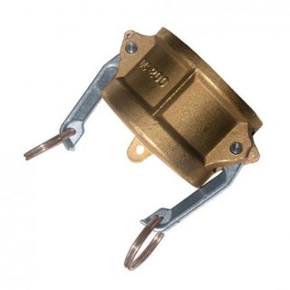 Camlock Dust Cap 25mm - Brass