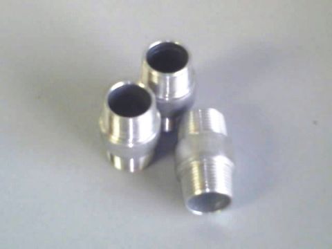 Hex Nipple 1.5" (40mm) - Al