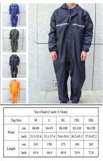 Rainproof Overalls - Various Sizes