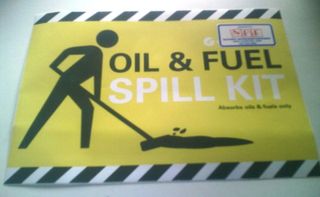 Sign - Oil Spill Kit - S/a