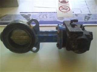 Butterfly Valve - Pneum. Actuated (3")