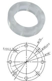 Sight Glass 4in (100mm X 25mm) Ttma