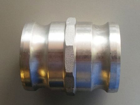 Camlock Adaptor  A A  M2in X M2in Al