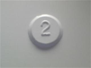 Tank Id Disk (white) - 2 (sk Style)