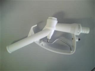 Nozzle - Plastic (white) 1in Hosetail