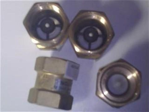 Check Valve (1.25" 32mm) Brass - Viton