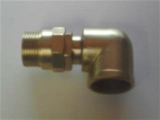 Reel Swivel 90° 1in M/f 3000psi - Brass