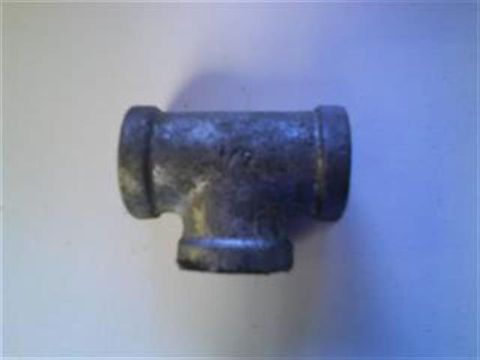 Tee 1/2" (13mm) - Galvanised