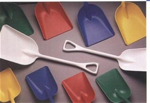 Plastic Shovels (14" Wide) - Yellow