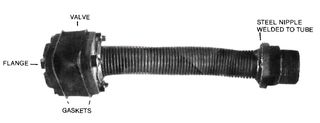 Triangle Valve Assembly (40mm M X F) Vit