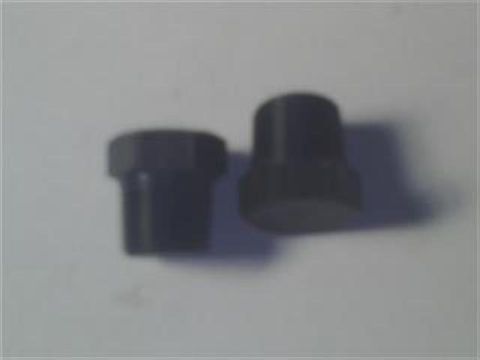 Plug 3/8" (10mm) Black