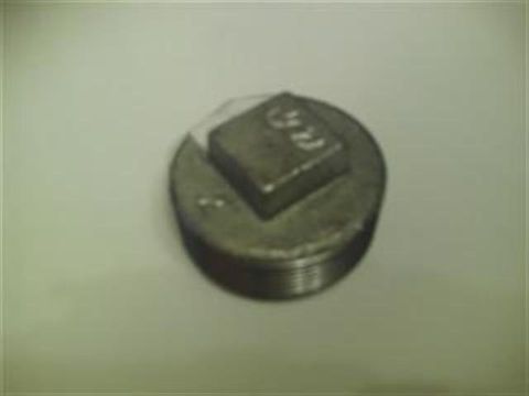 Plug 2" (50mm) Galvanised