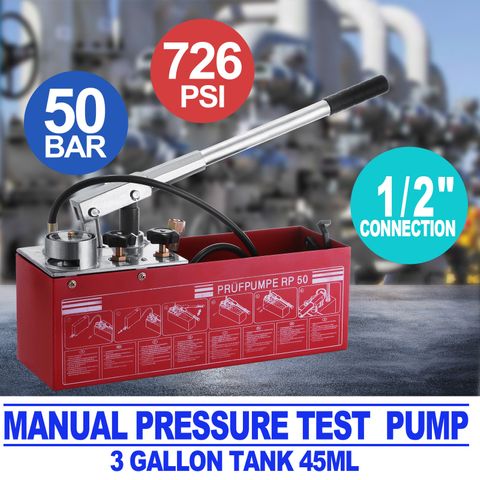 Pressure Tester - 60bar - 12 L Capacity