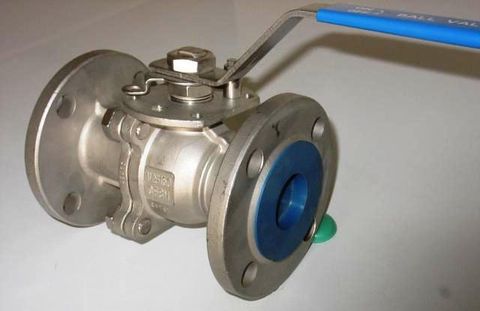 Ball Valve  With Round Flanges (2.5")
