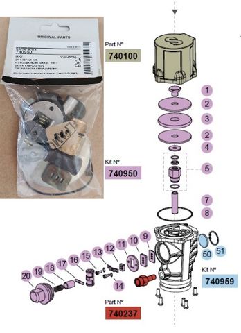 Air Motor Kit (samoa Pump Mstr 3)