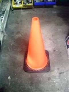 Road Cones 700mm - Non Reflective