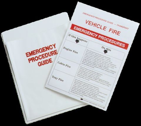 Emergency Procedure Guide Holder