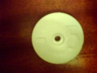 Tank Id Disk (white) - 5